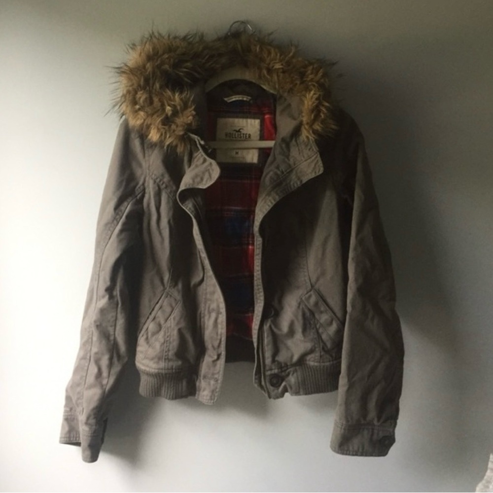 Hollister Parka Dark Grey - Picture 3 of 4